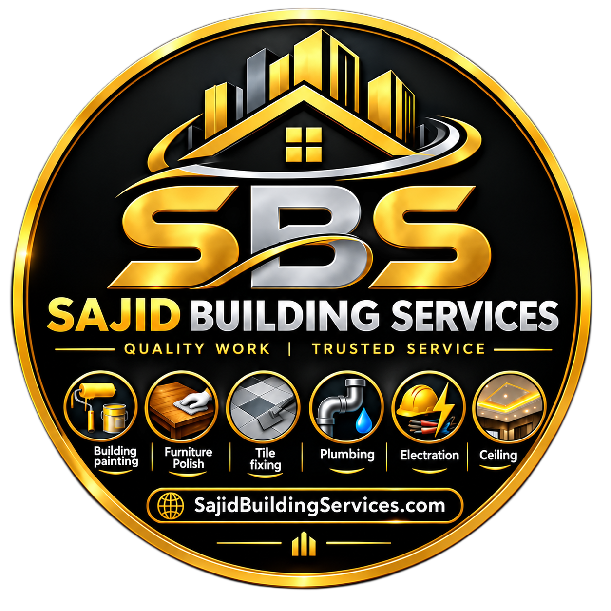 Sajid Building Services Logo