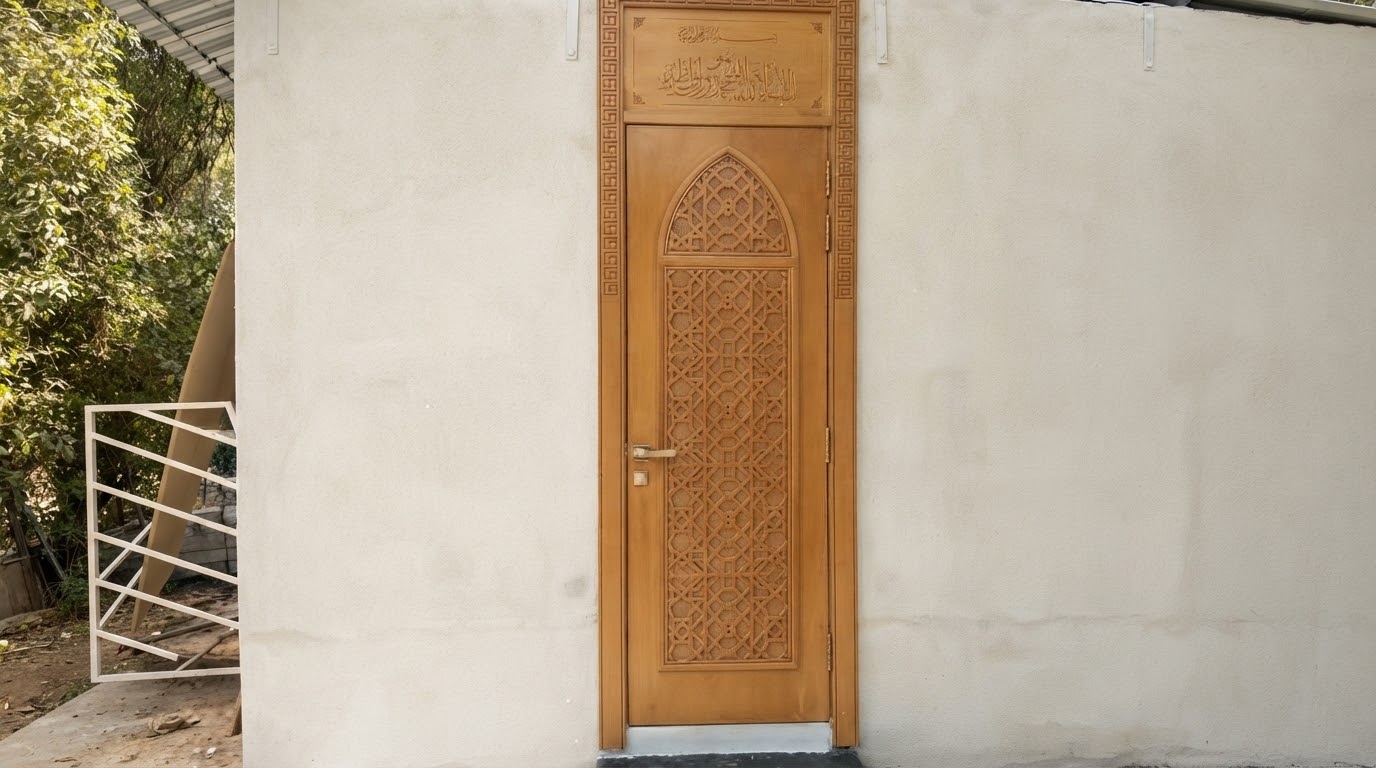 Wooden Door Polish Work - View 1